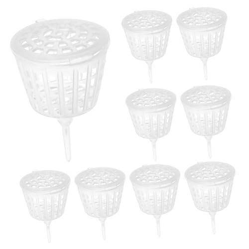 Parliky 30 Stück Teiliges Edelstahl düngerkorb Deckel Wiederverwendbare Bonsai düngerbox für Sukkulenten und Zimmerpflanzen Langlebige Rostfreie Pflanzgefäße für Garten Balkon und von Parliky