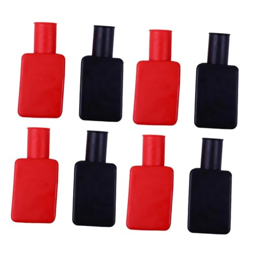 Parliky 4 Paar Schutzabdeckung Gummi Abdeckkappe Korrosion Mehrere Ösen Ersatz Die Polabdeckungen Batteriepolabdeckung Batteriepolabdeckung Batteriepolschutz von Parliky