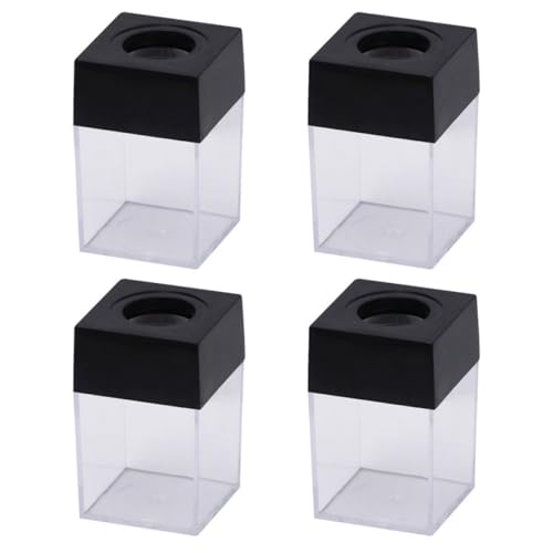 Parliky 4 Stück Magnetischer Büroklammer spender Kleiner Clips Organizer aus Hochwertigem Praktischer Schreibtisch für Büroklammern Nägel und Schrauben Zeitsparend und Robust Parliky 4 Stück Magnetischer Büroklammer spender Kleiner Clips Organizer aus Hochwertigem Praktischer Schreibtisch für Büroklammern Nägel und Schrauben Zeitsparend und Robust von Parliky