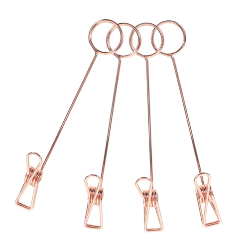 Parliky 4 Stück Metall Doppelkopf Clip Roségold Doppelklemme für Fotos Notizen Memo Zettelhalter Vielseitiger Fotohalter Leicht Tragbar für Büro Tisch Kartenhalter Parliky 4 Stück Metall Doppelkopf Clip Roségold Doppelklemme für Fotos Notizen Memo Zettelhalter Vielseitiger Fotohalter Leicht Tragbar für Büro Tisch Kartenhalter von Parliky
