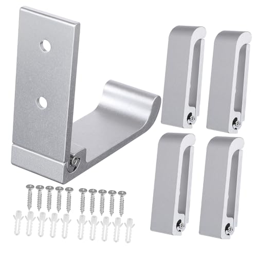 Parliky 5 Stück Teiliges Klappbare Wandhaken aus Aluminiumlegierung Schwere Wandhaken mit Schrauben Platzsparend Robust für Bad Küche Garage Vielseitig für Kleidung Handtücher Taschen Parliky 5 Stück Teiliges Klappbare Wandhaken aus Aluminiumlegierung Schwere Wandhaken mit Schrauben Platzsparend Robust für Bad Küche Garage Vielseitig für Kleidung Handtücher Taschen von Parliky