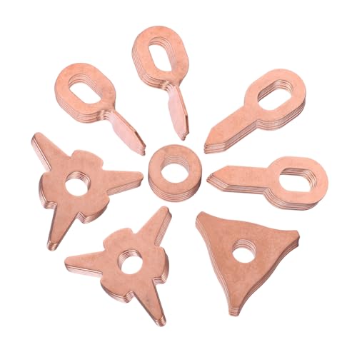 Parliky 50 Stück Teiliges Dent Puller Rings für Auto Karosserie Reparatur Vielseitige Ausbeulwerkzeuge aus Robustem Eisen Geeignet für Spot Welding und Blechreparatur für Profi und DIY Parliky 50 Stück Teiliges Dent Puller Rings für Auto Karosserie Reparatur Vielseitige Ausbeulwerkzeuge aus Robustem Eisen Geeignet für Spot Welding und Blechreparatur für Profi und DIY von Parliky