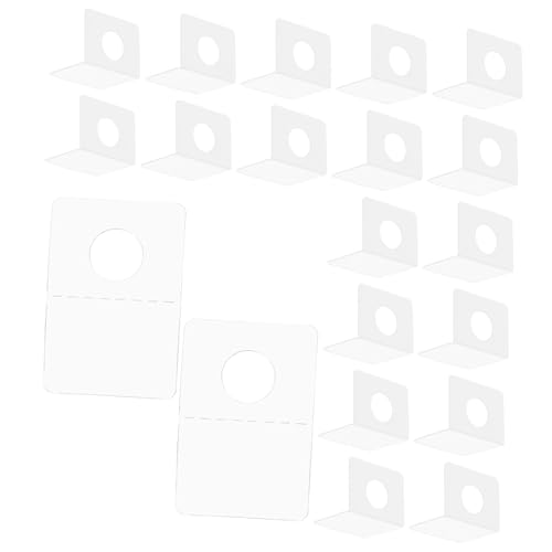 Parliky 500 Stück PVC Selbstklebende Aufhängetabs Rund Transparent Etikettenhalter Für Einzelhandel Warenpräsentation Und Reparatur Von Beschädigten Tags Parliky 500 Stück PVC Selbstklebende Aufhängetabs Rund Transparent Etikettenhalter Für Einzelhandel Warenpräsentation Und Reparatur Von Beschädigten Tags von Parliky