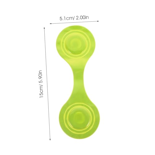 Parliky 6 Stück Magnetische Reflektierende Clips für Rucksack Kleidung Hundegeschirr Verbesserte Leicht Tragbar Vielseitig für Outdoor Joggen Sport von Parliky