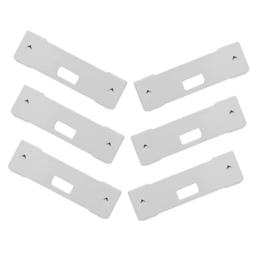Parliky 6 Stück Vertikale Jalousien Reparatur Clips für Einfache Befestigung von Lamellen Praktische Ersatzteile für Fensterdekorationen Langlebig und Zuverlässig Parliky 6 Stück Vertikale Jalousien Reparatur Clips für Einfache Befestigung von Lamellen Praktische Ersatzteile für Fensterdekorationen Langlebig und Zuverlässig von Parliky