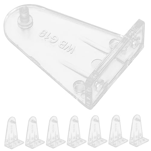 Parliky 8 Stück Teiliges Klare Kunststoff Halterungen für Bottom Rail Fester Halt für Jalousien Transparente Clips mit Schrauben Geeignet für Fenster und Türbeschattung Parliky 8 Stück Teiliges Klare Kunststoff Halterungen für Bottom Rail Fester Halt für Jalousien Transparente Clips mit Schrauben Geeignet für Fenster und Türbeschattung von Parliky