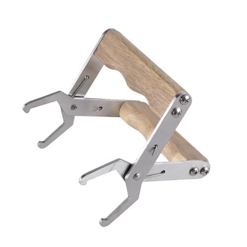 Parliky Bee Hive Frame Holder mit Holzgriff Effizientes Imkereibedarf Werkzeug zum Greifen und Anheben von Wabenrahmen Praktisches Beekeeping Capture Grip Tool für Einfache Rahmenentnahme Parliky Bee Hive Frame Holder mit Holzgriff Effizientes Imkereibedarf Werkzeug zum Greifen und Anheben von Wabenrahmen Praktisches Beekeeping Capture Grip Tool für Einfache Rahmenentnahme von Parliky