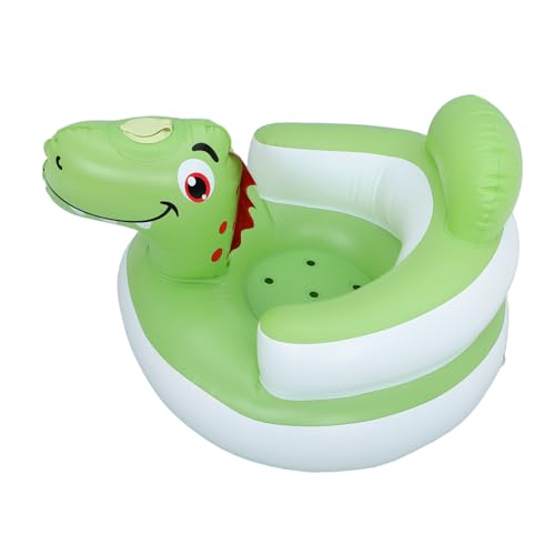 Parliky Blow Floor Jungen Leicht Kleinkinder Zuhause Säugling Drache Sommer Und Indoor Form Grün Sofa Für Rückenkissen Stuhl Babys Sitze Geformt Monate Sitzen Sit Up Aktivitäten Säuglinge von Parliky