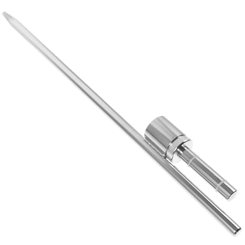 Parliky Edelstahl Fahnenmast Erdspieß mit Lagerhülse Rostfrei Stabiler Flaggenstockhalter für Garten und Außenbereich Sicherer Bodenanker für Fahnenstangen bis Innendurchmesser von Parliky