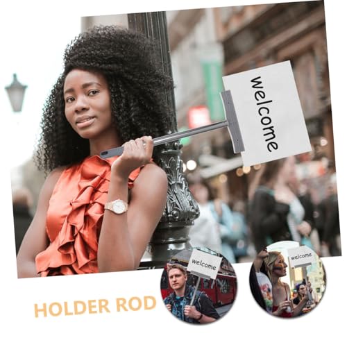 Parliky Edelstahl Handheld Schilderhalter Stab Leicht Tragbar Robust Für Sportveranstaltungen Kindergarten Hinweisschild Plakatclip Zeichenhalter Multifunktional Parliky Edelstahl Handheld Schilderhalter Stab Leicht Tragbar Robust Für Sportveranstaltungen Kindergarten Hinweisschild Plakatclip Zeichenhalter Multifunktional von Parliky