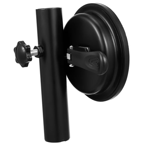 Parliky Fahnenmasthalterung Montagehalterung Fahnenmasthalterung Für Verstellbare Fahnenmast Mastenklemme Für LKW Flaggenmontage Schwarze von Parliky