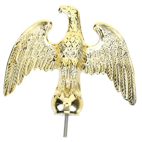 Parliky Fahnenmastspitze Adlerkopf Gartenfahnen Topper Wetterfest Robust Flaggenmast Kopf Ornament für Draußen Einfach zu Montieren Flaggenmastspitzen Ersatz Dekoration Parliky Fahnenmastspitze Adlerkopf Gartenfahnen Topper Wetterfest Robust Flaggenmast Kopf Ornament für Draußen Einfach zu Montieren Flaggenmastspitzen Ersatz Dekoration von Parliky