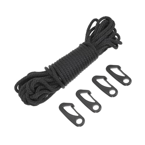 Parliky Flagpole Ersatzseil mit Haken Robustes Fahnenmast Hebeseil für Outdoor Camping und Vielseitige Verwendung Parliky Flagpole Ersatzseil mit Haken Robustes Fahnenmast Hebeseil für Outdoor Camping und Vielseitige Verwendung von Parliky