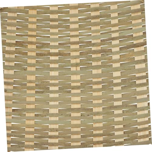 Parliky Geflochtener Bambuskorb Rund Dekoratives Serviertablett mit Natürlichem Design Vielseitig als Brotkorb Obstschale und Aufbewahrungskorb für Küche Camping und Wohnräume von Parliky