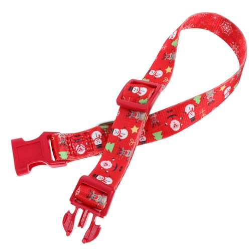 Parliky Halsband Für Halsband Flaches Seil Weihnachtsmotiv Verstellbar Für Den Alltag Und Die Feiertage von Parliky