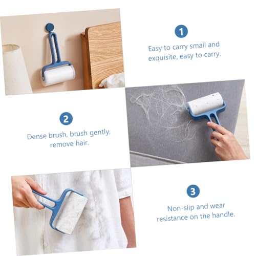 Parliky Haustierhaarentferner Fusselrolle mit Abdeckkappe Extra Klebriger Tragbarer Kleberoller für Kleidung Möbel und Bett Einfach Abreißbar für Katzen Hundehaare Parliky Haustierhaarentferner Fusselrolle mit Abdeckkappe Extra Klebriger Tragbarer Kleberoller für Kleidung Möbel und Bett Einfach Abreißbar für Katzen Hundehaare von Parliky