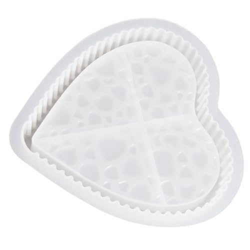 Parliky Herzförmige Silikonform Tabletop Ornament Mold Langlebig Feine Details Vielseitig für DIY Herztablett Dekoration Heimzubehör Praktische Gießform für Kreative Bastelprojekte Parliky Herzförmige Silikonform Tabletop Ornament Mold Langlebig Feine Details Vielseitig für DIY Herztablett Dekoration Heimzubehör Praktische Gießform für Kreative Bastelprojekte von Parliky