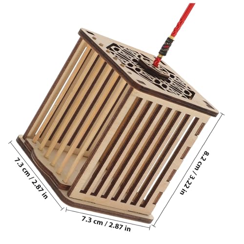 Parliky Holzkäfig für Grillen und Insekten Stabiles Outdoor Habitat und Transportkäfig Sicherer Schmetterlingsfänger für Beobachten und Entdecken der Natur Parliky Holzkäfig für Grillen und Insekten Stabiles Outdoor Habitat und Transportkäfig Sicherer Schmetterlingsfänger für Beobachten und Entdecken der Natur von Parliky