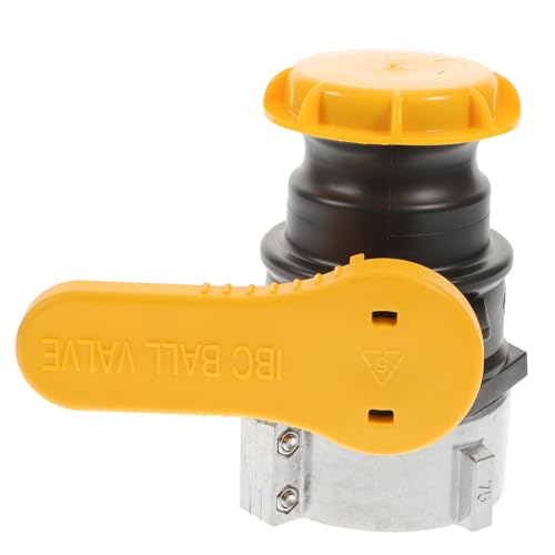 Parliky IBC Tank Adapter für Tote Tank Fittings Säure und Alkalibeständiger Absperrhahn für IBC Langlebig mit Dichtung für Gartenschlauchanschluss und Flüssigkeitsbehälter Parliky IBC Tank Adapter für Tote Tank Fittings Säure und Alkalibeständiger Absperrhahn für IBC Langlebig mit Dichtung für Gartenschlauchanschluss und Flüssigkeitsbehälter von Parliky