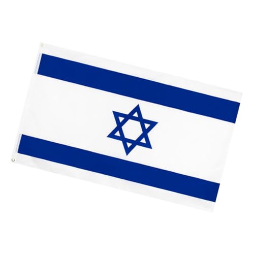 Parliky Israel Polyester Flagge Wetterfeste Gartenflagge mit Lebendigem Digitaldruck Doppelt Genäht Lichtbeständig für Outdoor Dekoration Nationalflagge für Haus Party und Fest Parliky Israel Polyester Flagge Wetterfeste Gartenflagge mit Lebendigem Digitaldruck Doppelt Genäht Lichtbeständig für Outdoor Dekoration Nationalflagge für Haus Party und Fest von Parliky
