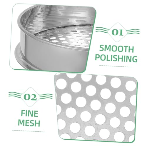 Parliky Leichtes Gartensieb Kunststoff Bodenfilter Sieb Kompost Erde Sichter für Garten Landwirtschaft Pflanzung Vielseitig Tragbar Einfach zu Reinigen Parliky Leichtes Gartensieb Kunststoff Bodenfilter Sieb Kompost Erde Sichter für Garten Landwirtschaft Pflanzung Vielseitig Tragbar Einfach zu Reinigen von Parliky