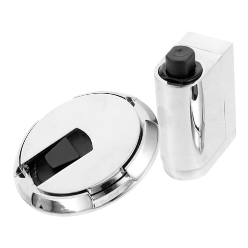 Parliky Mechanischer Türstopper Boden Winddicht Silent Türhalter aus Zinklegierung für Innentüren Home Office Garage Modernes Design Einfache Installation Platzsparend Vielseitig von Parliky
