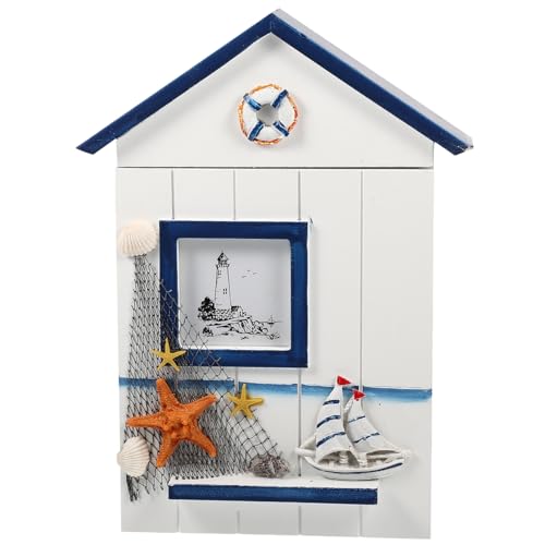 Parliky Mediterrane Schlüsselbox Wandmontage Hausform Schlüsselhalter mit Großer Kapazität Rustikale Wohnraumdeko Vielseitiger Organizer Geschenkidee für Büro und Zuhause Parliky Mediterrane Schlüsselbox Wandmontage Hausform Schlüsselhalter mit Großer Kapazität Rustikale Wohnraumdeko Vielseitiger Organizer Geschenkidee für Büro und Zuhause von Parliky