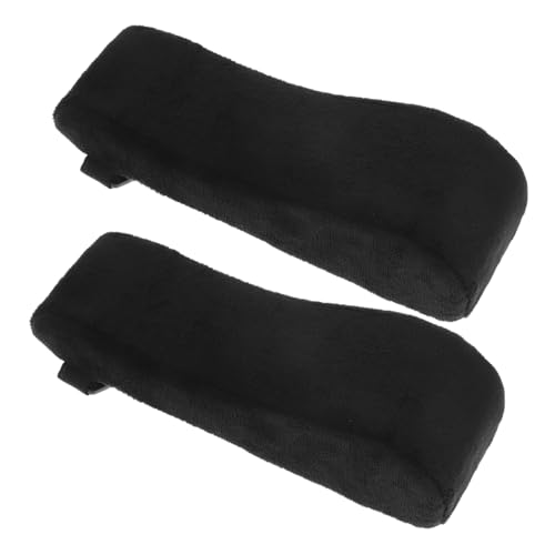Parliky Memory Foam Armrest Pads für Bürostuhl Gamingstuhl Abnehmbare Komfortable Armlehnenpolster Schwarz Ergonomisch Vielseitig für Büro und Zuhause Parliky Memory Foam Armrest Pads für Bürostuhl Gamingstuhl Abnehmbare Komfortable Armlehnenpolster Schwarz Ergonomisch Vielseitig für Büro und Zuhause von Parliky