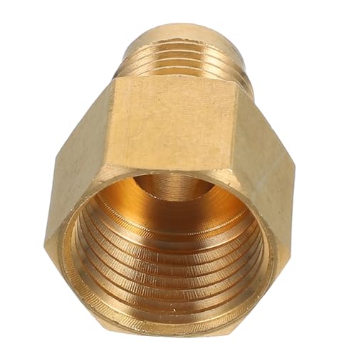 Parliky Messing Gasrohr Adapter Flare X Npt Innengewinde Hochdruckbeständig für Outdoor Heizungen und Gasschlauchanschlüsse Langlebiger Heizgeräte Anschluss Zubehör Parliky Messing Gasrohr Adapter Flare X Npt Innengewinde Hochdruckbeständig für Outdoor Heizungen und Gasschlauchanschlüsse Langlebiger Heizgeräte Anschluss Zubehör von Parliky