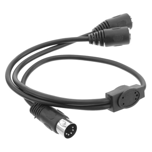 Parliky Midi Splitter Kabel Din Polig Stecker zu Buchsen Langlebiges Midi Audioverlängerung für Keyboard Synthesizer Orgel Elektronische Instrumente PC Verbindung Parliky Midi Splitter Kabel Din Polig Stecker zu Buchsen Langlebiges Midi Audioverlängerung für Keyboard Synthesizer Orgel Elektronische Instrumente PC Verbindung von Parliky