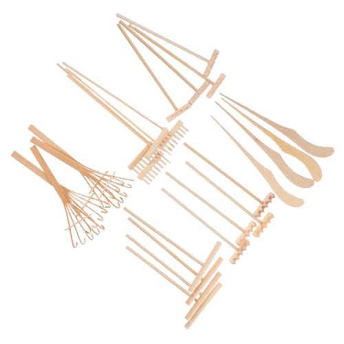 Parliky Mini Zen Sand Garten Rechen Tools Sandspiel Zubehör Set für Entspannung Meditation und Desktop Dekoration Zuhause Büro Parliky Mini Zen Sand Garten Rechen Tools Sandspiel Zubehör Set für Entspannung Meditation und Desktop Dekoration Zuhause Büro von Parliky