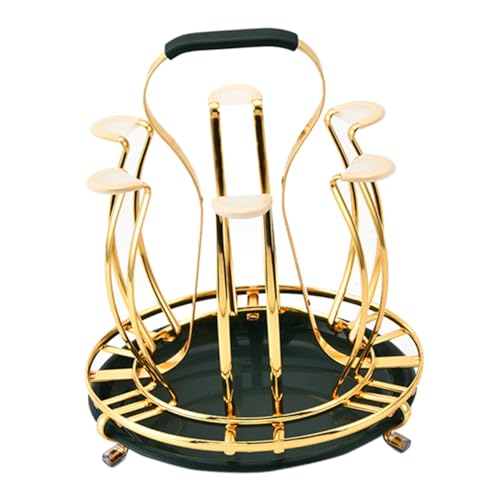 Parliky Moderner Runder Becherhalter aus Robustem Material Platzsparendes Praktisches Abtropfgestell für Gläser und Tassen Stilvolles Design für Küche und Haushalt Einfache Reinigung Parliky Moderner Runder Becherhalter aus Robustem Material Platzsparendes Praktisches Abtropfgestell für Gläser und Tassen Stilvolles Design für Küche und Haushalt Einfache Reinigung von Parliky