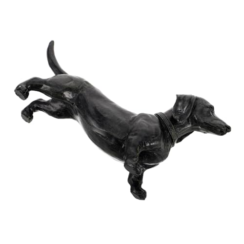 Parliky Resin Dackel Skulptur Gartenfigur Dekorativ Wetterfest Hundeskulptur für Außenbereich Detailreiche Resin Figur Stehender Dackel als Gartendeko und Wohnzimmerdekoration Parliky Resin Dackel Skulptur Gartenfigur Dekorativ Wetterfest Hundeskulptur für Außenbereich Detailreiche Resin Figur Stehender Dackel als Gartendeko und Wohnzimmerdekoration von Parliky