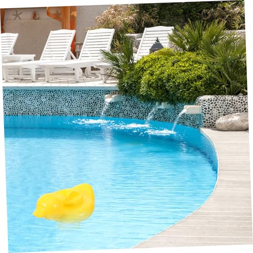 Parliky Schwimmender Chlorspender Pool Dosiergerät aus Langlebigem Kunststoff Cartoonförmig Effiziente Wasserreinigung für Schwimmbad und Spa Vielseitiger Pool Badreiniger von Parliky