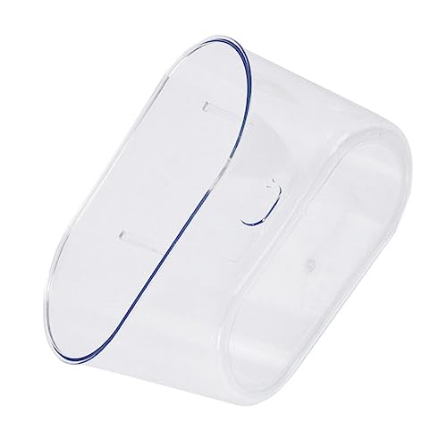 Parliky Transparenter Hängender Abfalleimer für Küche Kunststoff Wandmontage Platzsparend Robust Einfach zu Reinigen Modernes Design von Parliky