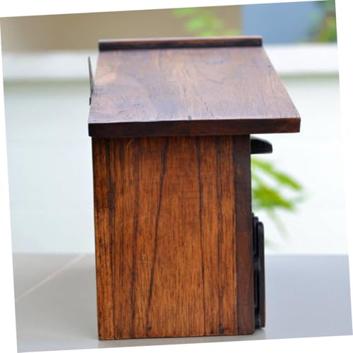 Parliky Villa Briefkasten aus Holz Vintage Wandmontage Wetterfest Großer Briefkasten mit Rustikalem Design für Außenbereich und Postaufbewahrung Parliky Villa Briefkasten aus Holz Vintage Wandmontage Wetterfest Großer Briefkasten mit Rustikalem Design für Außenbereich und Postaufbewahrung von Parliky