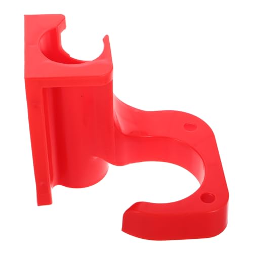 Parliky Wandhalterung für Hochdruckreiniger Düse Kunststoff Halterung Robust Für Autowäsche und Gartenschlauch Power Washer Nozzle Organizer Wandmontage Rot von Parliky