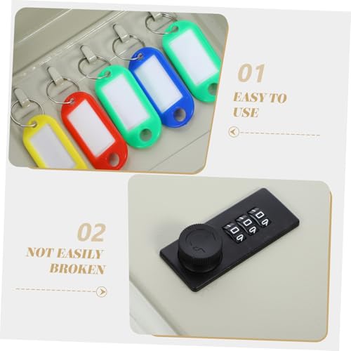 Parliky Wandmontierter Schlüsselkasten aus Robustem Eisen mit Zahlenschloss Großer Kapazität Abschließbare Schlüsselbox zur Sicheren Aufbewahrung von Hausschlüsseln und Autoschlüsseln Parliky Wandmontierter Schlüsselkasten aus Robustem Eisen mit Zahlenschloss Großer Kapazität Abschließbare Schlüsselbox zur Sicheren Aufbewahrung von Hausschlüsseln und Autoschlüsseln von Parliky