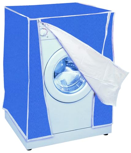 Parodi & Parodi Maxi-Waschmaschinenbezug, Wasserdicht, aus PEVA-Kunststoff, Blau, 60 x 60 x 85 cm von Parodi&Parodi
