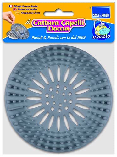 PARODI & PARODI Universal-Ablauffilter für Haare, Duschablaufschutz mit Lasche, Abflusssieb für Haare, Weiß PARODI & PARODI Universal-Ablauffilter für Haare, Duschablaufschutz mit Lasche, Abflusssieb für Haare, Weiß von PARODI & PARODI