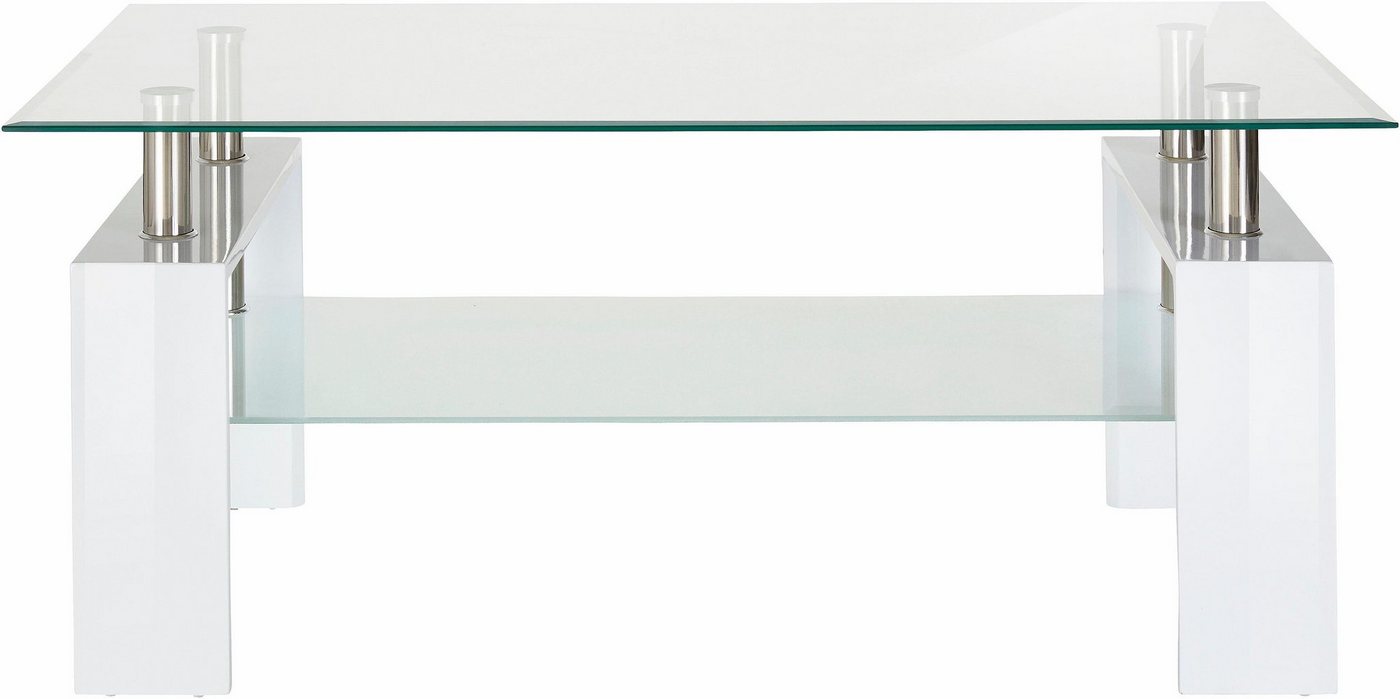 Paroli Couchtisch, mit Ablageboden von Paroli