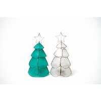 Capiz Weihnachtsbaum Teelichthalter Dekoration von ParolsofAmerica