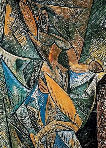 Parom Mesgt Picasso Nordic Poster und Drucke Abstrakte Wandkunst Retro Porträt Picasso Leinwand Gemälde Ausstellungsbilder für Wohnkultur 50x70cmx1 Kein Rahmen von Parom Mesgt