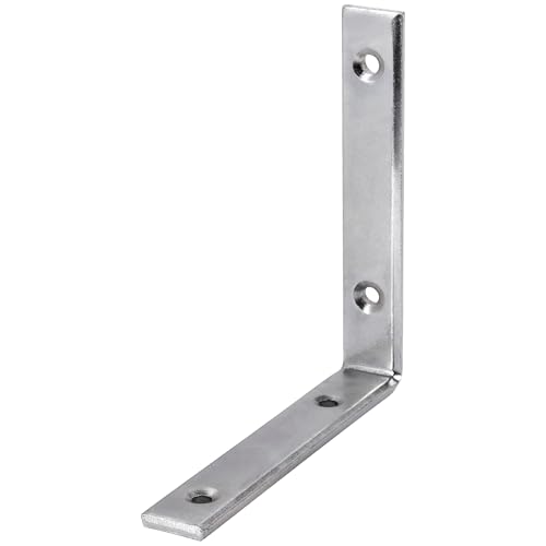 10 Stück Tischlerei Engwinkel für Bauwesen Montage 125 x 125 x 20 x 5 mm Holzverbinder Bauwinkel Metall Verzinkt Stahlwinkel 10 Stück Tischlerei Engwinkel für Bauwesen Montage 125 x 125 x 20 x 5 mm Holzverbinder Bauwinkel Metall Verzinkt Stahlwinkel von Parotec
