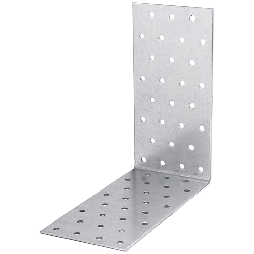 10 Stück Tischlerei Lochplattenwinkel für Bauwesen Montage 162 x 160 x 80 x 2 mm Winkelverbinder Holzverbinder Lochwinkel Eckwinkel Stuhlwinkel Verzinkt Stahlwinkel Plattwinkel 10 Stück Tischlerei Lochplattenwinkel für Bauwesen Montage 162 x 160 x 80 x 2 mm Winkelverbinder Holzverbinder Lochwinkel Eckwinkel Stuhlwinkel Verzinkt Stahlwinkel Plattwinkel von Parotec