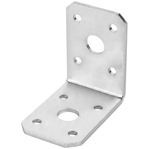 10 Stück Tischlerei Winkelverbinder für Bauwesen Montage 50 x 50 x 35 x 2,5 mm Pfostenträger Schwerlast Metallwinkel Lochwinkel Holzverbinder Balkenwinkel Stahlwinkel Verzinkt 10 Stück Tischlerei Winkelverbinder für Bauwesen Montage 50 x 50 x 35 x 2,5 mm Pfostenträger Schwerlast Metallwinkel Lochwinkel Holzverbinder Balkenwinkel Stahlwinkel Verzinkt von Parotec