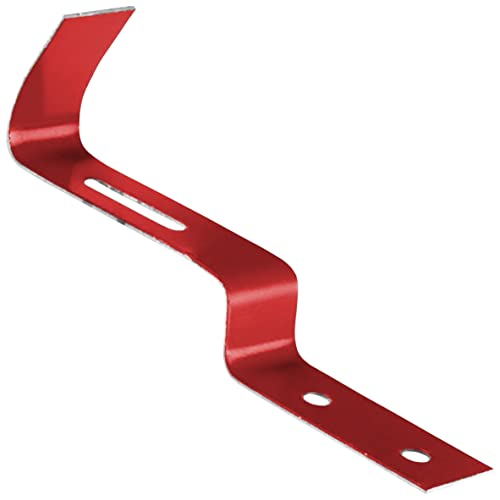10x Universale Firstklammer für Beton und Ton Firstziegel Typ 53 - "U" (RAL3011 - Rot) von Parotec
