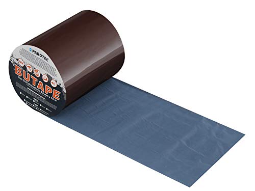 Aluminium Butylband BuTape Dachreparatur 100 mm x 10 lfm 5 Farben (Braun) von Parotec