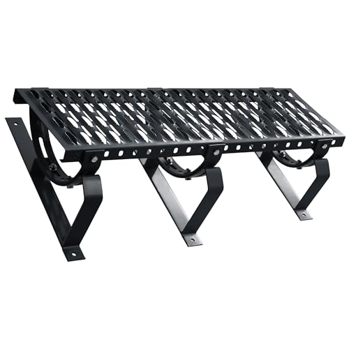 Dachtritt Steigtritt 150cm Komplett für Plattdach flache Abdeckung (RAL 7016 - Anthrazit) von Parotec