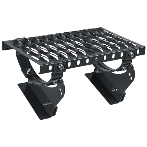 Dachtritt Steigtritt 60 cm Komplett für stehender Doppelfalz Blech stehfalz (RAL 7016 - Anthrazit) von Parotec